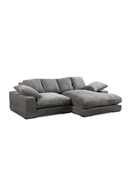 Modern European furniture - Corduroy Sectional Sofa - www.oroa.com