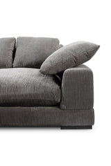 Modern European furniture - Corduroy Sectional Sofa - www.oroa.com