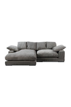 Modern European furniture - Corduroy Sectional Sofa - www.oroa.com