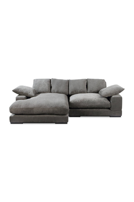 Modern European furniture - Corduroy Sectional Sofa - www.oroa.com