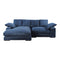 Modern European furniture - Corduroy Sectional Sofa - www.oroa.com