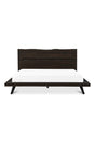 Modern European furniture - Brown Solid Acacia Bed - www.oroa.com