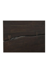 Modern European furniture - Brown Solid Acacia Bed - www.oroa.com