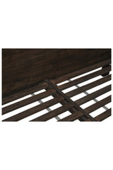 Modern European furniture - Brown Solid Acacia Bed - www.oroa.com