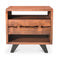 Modern European furniture - Solid Acacia 1-Drawer Nightstand - www.oroa.com