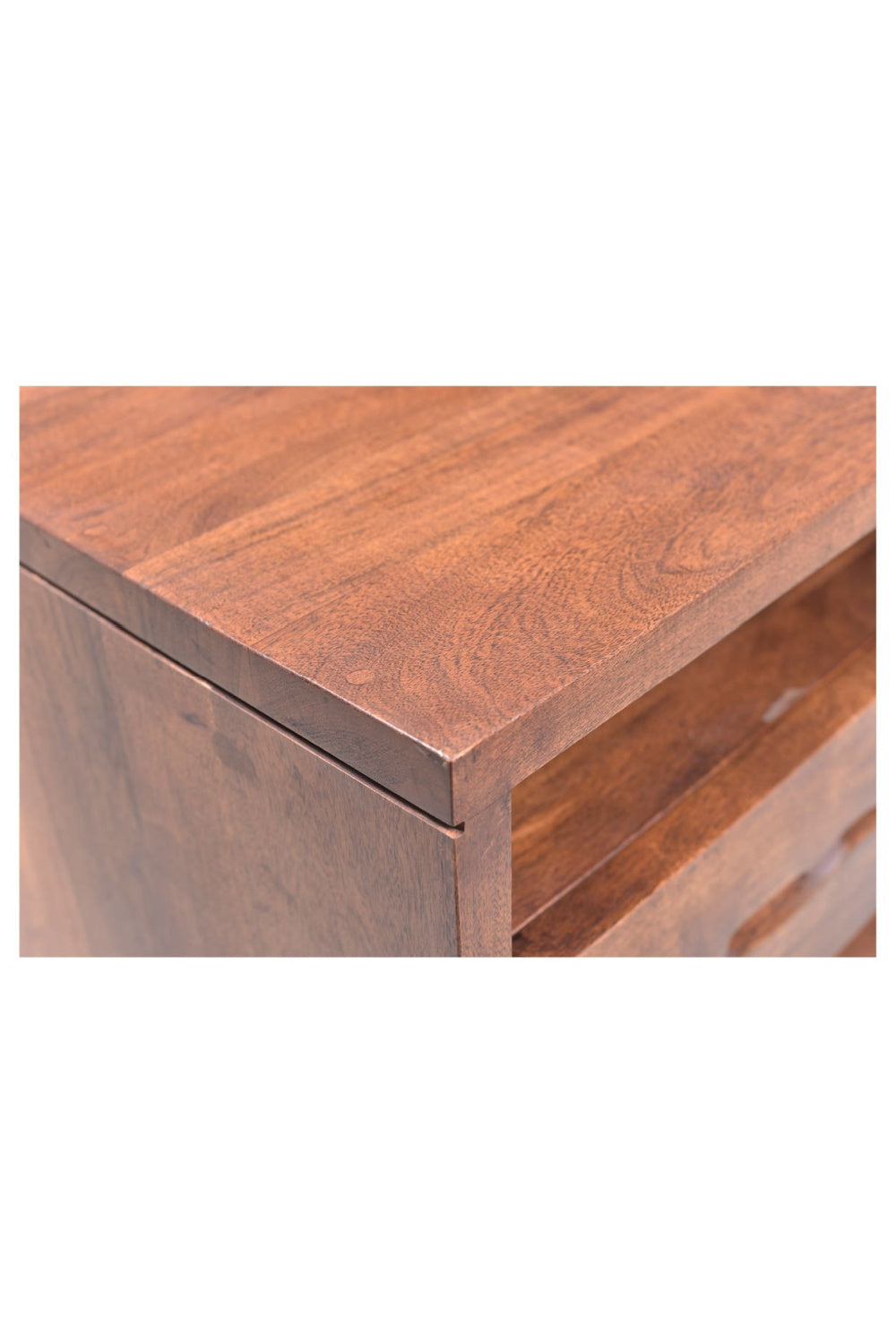 Solid Acacia 1-Drawer Nightstand | Novi Living Madagascar