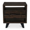 Modern European furniture - Solid Acacia 1-Drawer Nightstand - www.oroa.com
