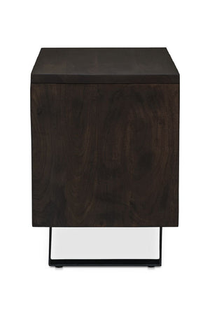 Solid Acacia 1-Drawer Nightstand | Novi Living Madagascar