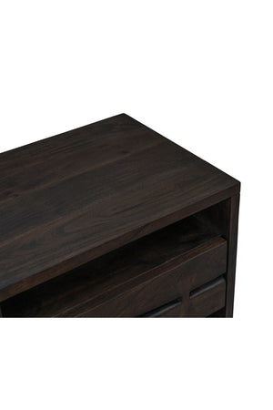 Solid Acacia 1-Drawer Nightstand | Novi Living Madagascar