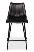 Modern European furniture - Vertical Stitched Counter Stools (2) - www.oroa.com