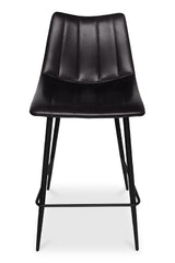 Modern European furniture - Vertical Stitched Counter Stools (2) - www.oroa.com