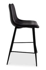 Modern European furniture - Vertical Stitched Counter Stools (2) - www.oroa.com