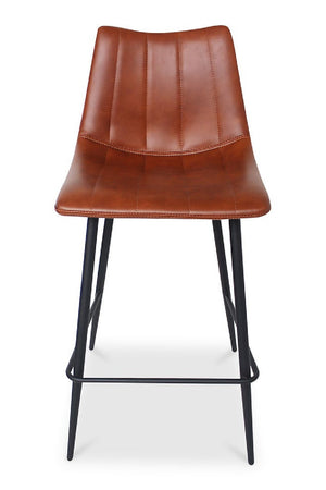 Modern European furniture - Vertical Stitched Counter Stools (2) - www.oroa.com