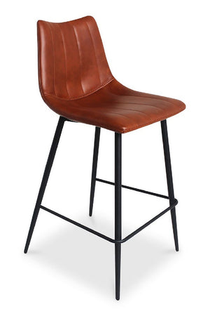 Modern European furniture - Vertical Stitched Counter Stools (2) - www.oroa.com