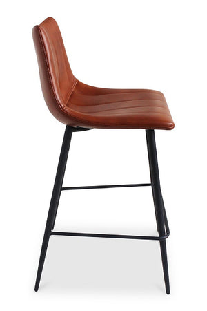 Modern European furniture - Vertical Stitched Counter Stools (2) - www.oroa.com