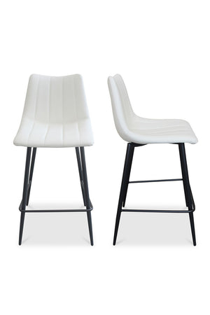 Modern European furniture - Vertical Stitched Counter Stools (2) - www.oroa.com