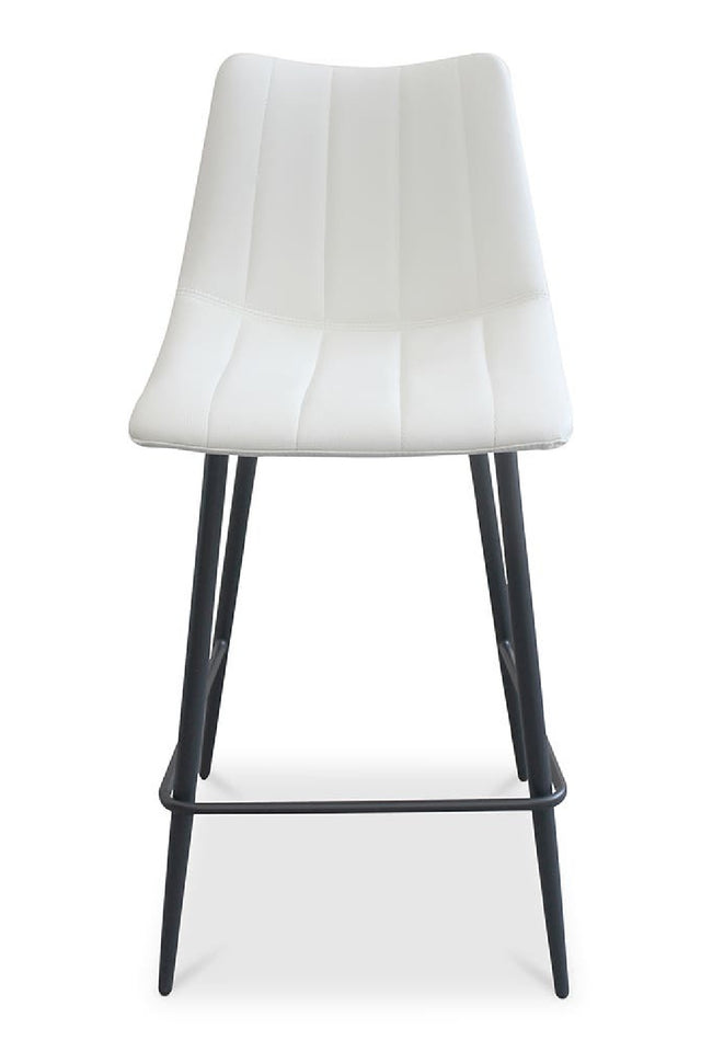 Modern European furniture - Vertical Stitched Counter Stools (2) - www.oroa.com