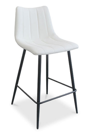 Modern European furniture - Vertical Stitched Counter Stools (2) - www.oroa.com