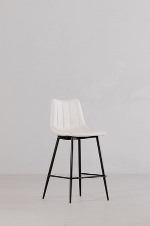 Modern European furniture - Vertical Stitched Counter Stools (2) - www.oroa.com