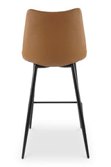 Modern European furniture - Vertical Stitched Counter Stools (2) - www.oroa.com