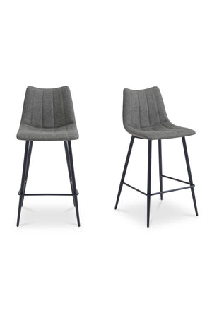 Modern European furniture - Vertical Stitched Counter Stools (2) - www.oroa.com
