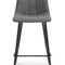Modern European furniture - Vertical Stitched Counter Stools (2) - www.oroa.com