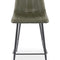 Modern European furniture - Vertical Stitched Counter Stools (2) - www.oroa.com