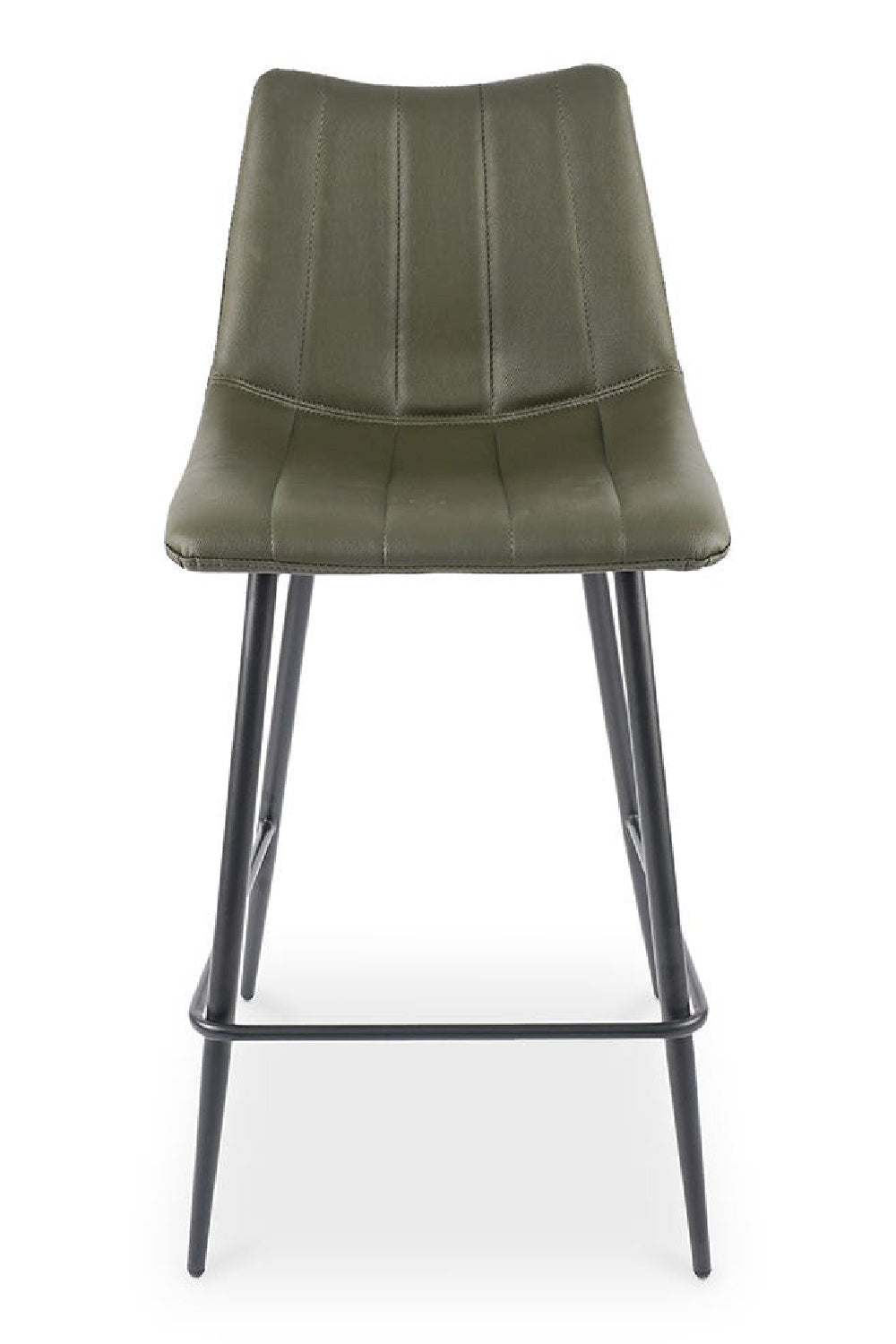 Modern European furniture - Vertical Stitched Counter Stools (2) - www.oroa.com