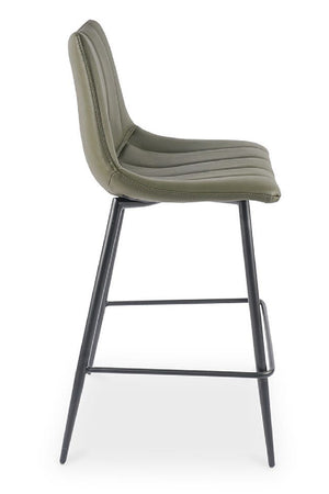 Modern European furniture - Vertical Stitched Counter Stools (2) - www.oroa.com