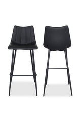 Modern European furniture - Vertical Stitched Bar Stools (2) - www.oroa.com
