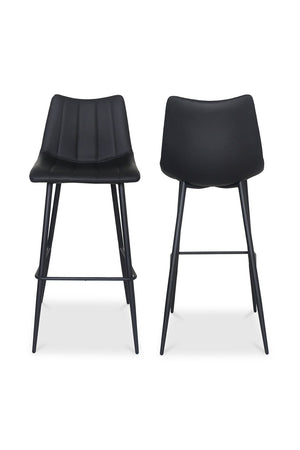 Vertical Stitched Bar Stools (2) | Novi Living Alibi | Oroa.com