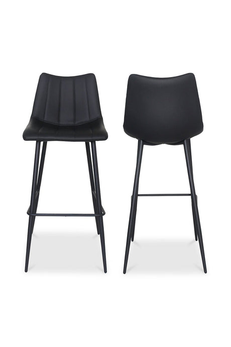 Modern European furniture - Vertical Stitched Bar Stools (2) - www.oroa.com