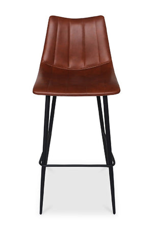 Vertical Stitched Bar Stools (2) | Novi Living Alibi | Oroa.com