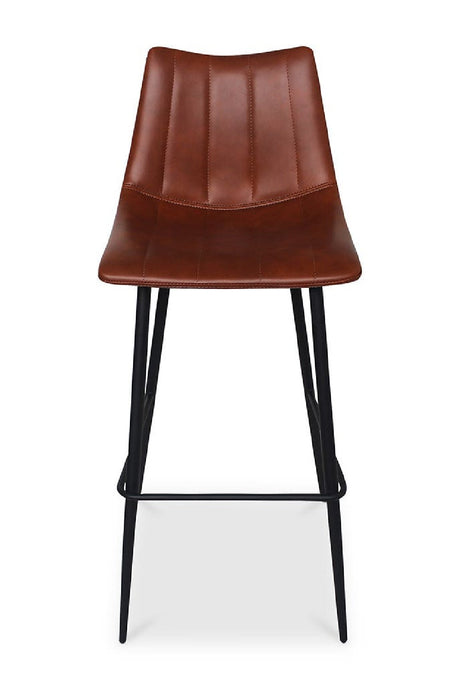 Modern European furniture - Vertical Stitched Bar Stools (2) - www.oroa.com