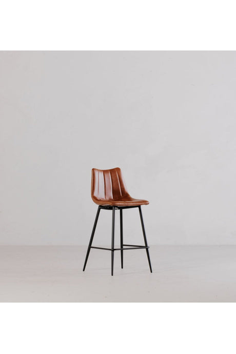 Modern European furniture - Vertical Stitched Bar Stools (2) - www.oroa.com