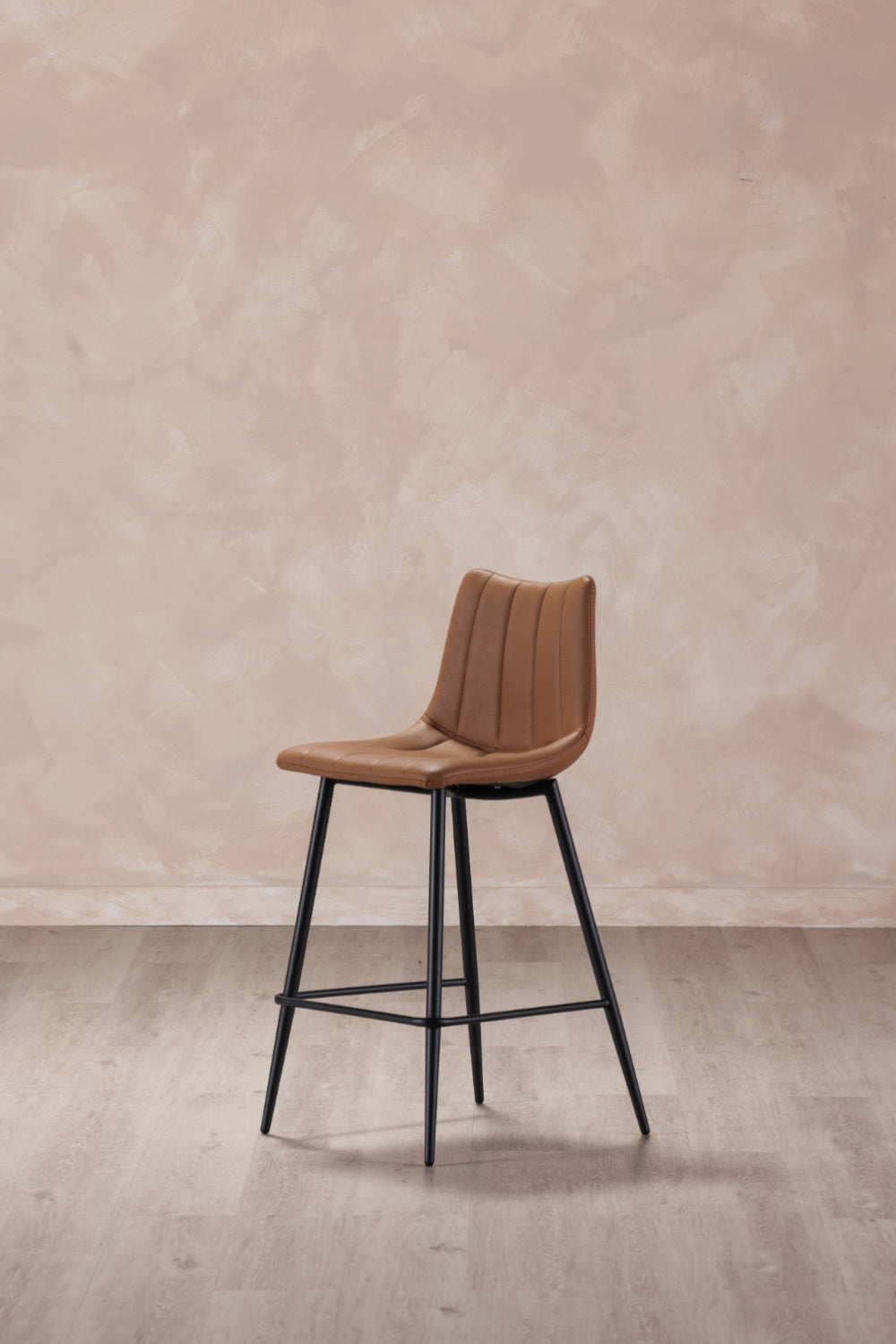 Vertical Stitched Bar Stools (2) | Novi Living Alibi | Oroa.com