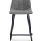 Modern European furniture - Vertical Stitched Bar Stools (2) - www.oroa.com
