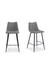 Modern European furniture - Vertical Stitched Bar Stools (2) - www.oroa.com