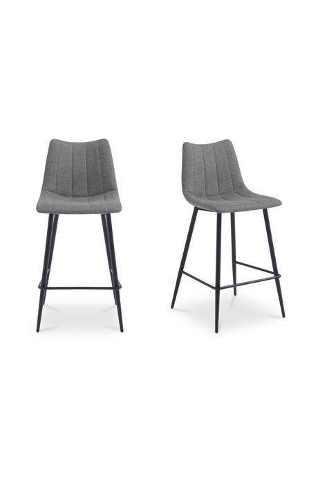 Modern European furniture - Vertical Stitched Bar Stools (2) - www.oroa.com