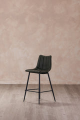 Modern European furniture - Vertical Stitched Bar Stools (2) - www.oroa.com