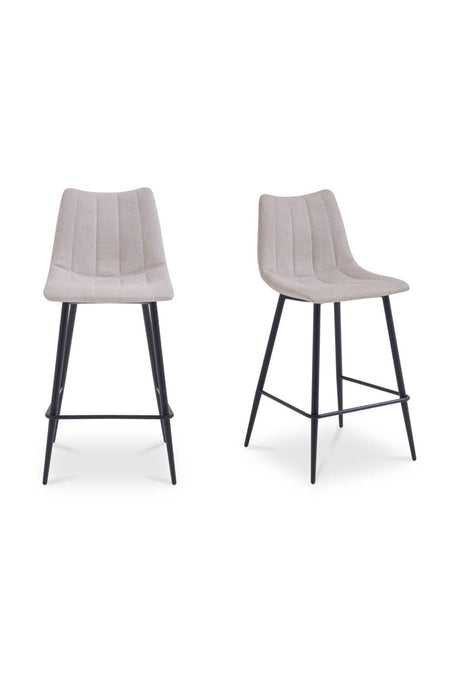 Modern European furniture - Vertical Stitched Bar Stools (2) - www.oroa.com