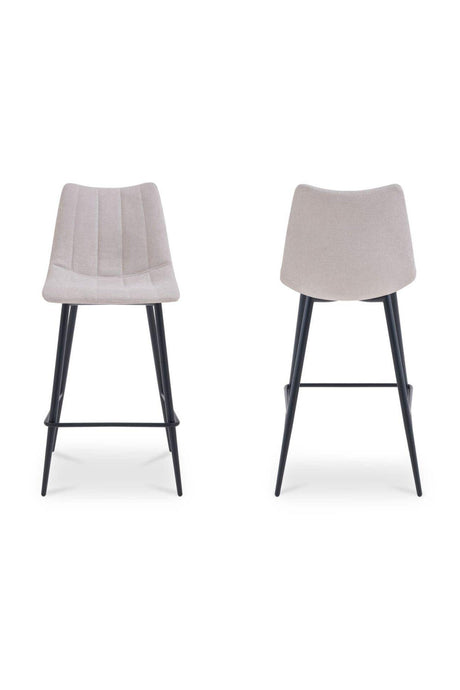 Modern European furniture - Vertical Stitched Bar Stools (2) - www.oroa.com