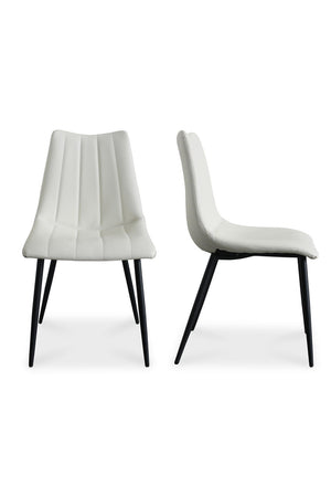 Vertical Stitched Dining Chairs (2) | Novi Living Alibi | Oroa.com