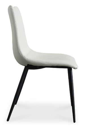 Vertical Stitched Dining Chairs (2) | Novi Living Alibi | Oroa.com