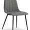 Modern European furniture - Vertical Stitched Dining Chairs (2) - www.oroa.com
