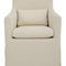 Slipcovered Outdoor Dining Chair | Novi Living Lydia | Oroa.com