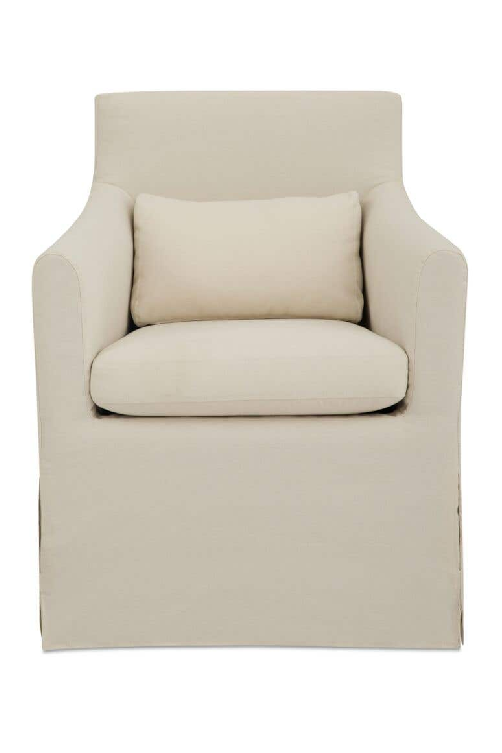 Slipcovered Outdoor Dining Chair | Novi Living Lydia | Oroa.com