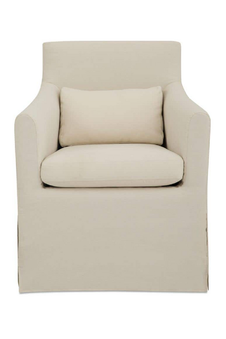 Slipcovered Outdoor Dining Chair | Novi Living Lydia | Oroa.com