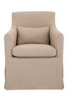 Slipcovered Outdoor Dining Chair | Novi Living Lydia | Oroa.com