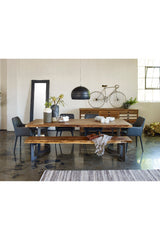 Modern European furniture - Solid Acacia Wood Dining Table - www.oroa.com